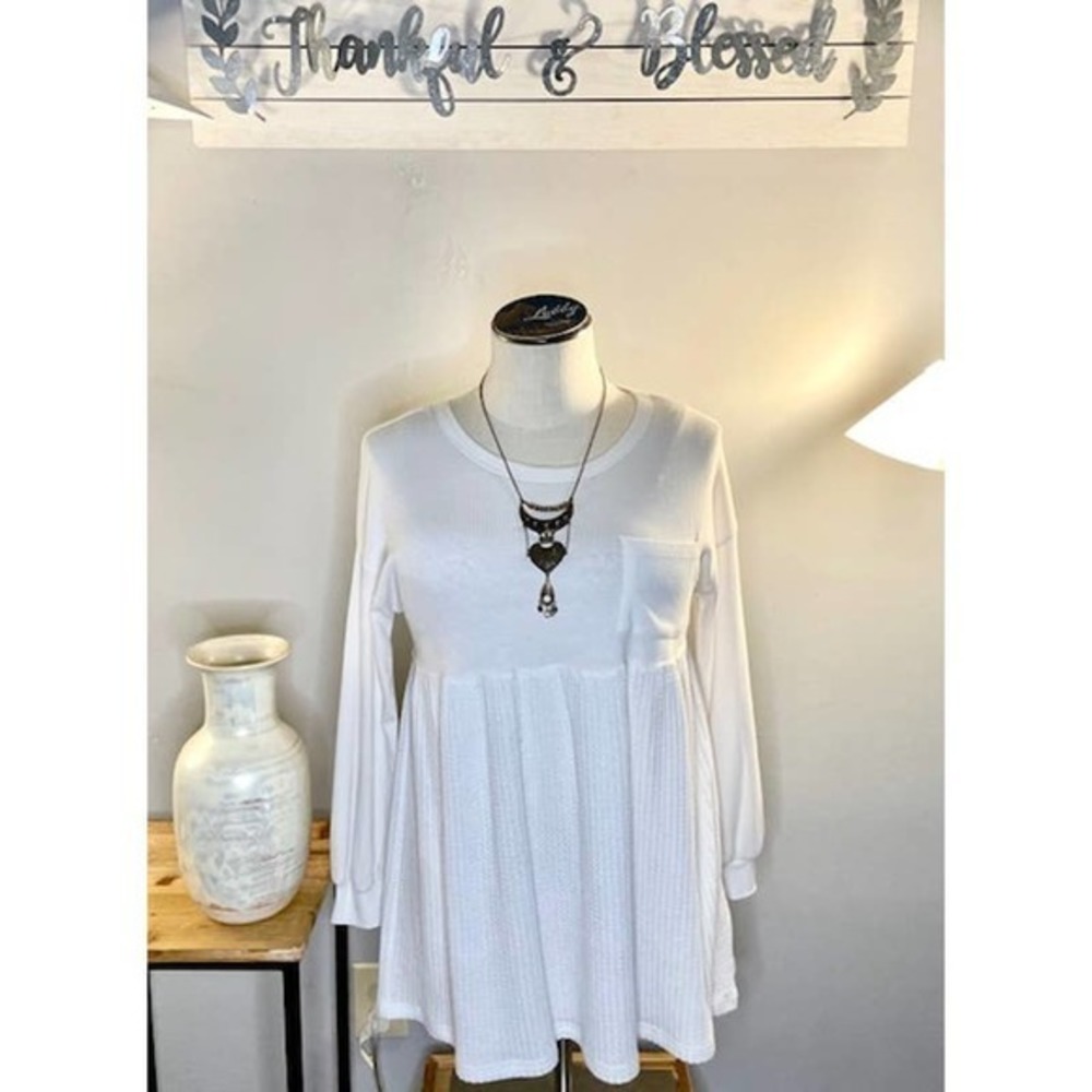 White Tunic Sweater